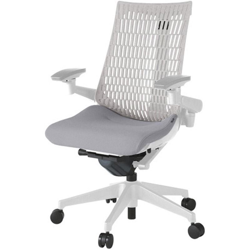 KG447PS-MGNW6T6 アクトチェア エラストマーバック 可動肘 ランバーサポートなし 樹脂脚 PS張地 ウレタンキャスター<配送時組立サービス付> 1台 イトーキ 【通販モノタロウ】