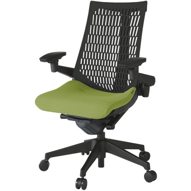 KG447PS-MT1Q6T1 アクトチェア エラストマーバック 可動肘 ランバーサポートなし 樹脂脚 PS張地 ウレタンキャスター<配送時組立サービス付> 1台 イトーキ 【通販モノタロウ】 65,890円