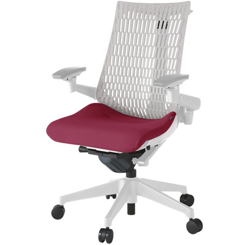 KG447PSHGNM4T6 アクトチェア エラストマーバック 可動肘 ハンガー ランバーサポートなし 樹脂脚 PS張地 ナイロンキャスター<配送時組立サービス付> 1台 イトーキ 【通販モノタロウ】