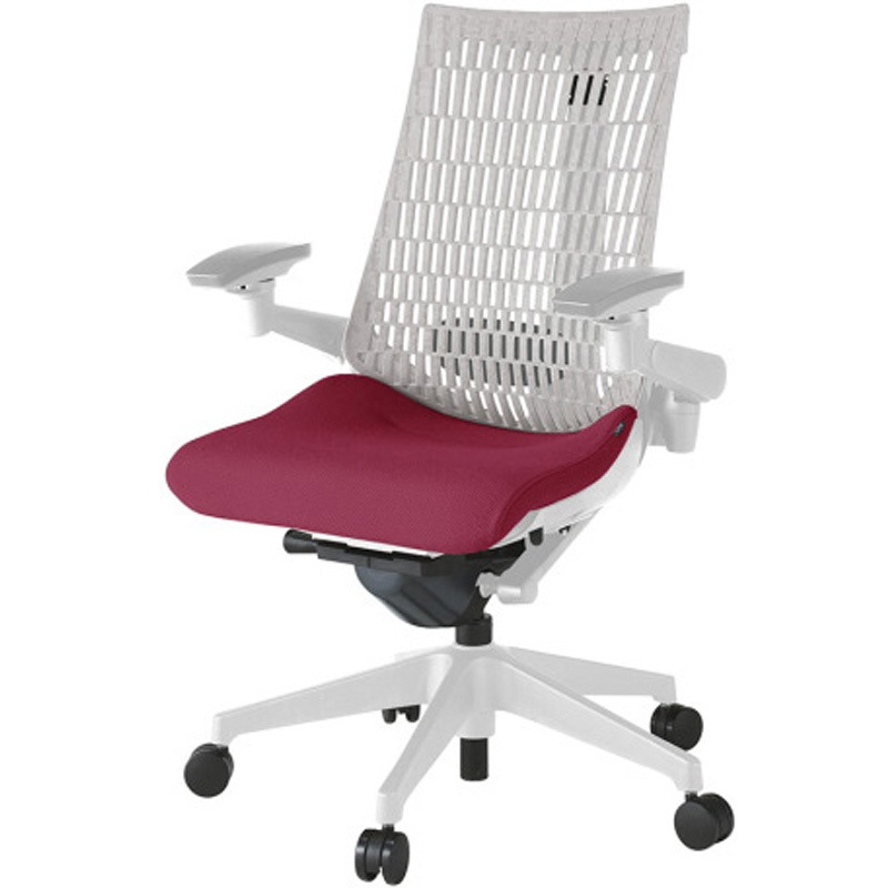 KG427PS-GNM4T6 アクトチェア エラストマーバック 可動肘 ランバーサポート付 樹脂脚 PS張地 ナイロンキャスター<配送時組立サービス付> 1台 イトーキ 【通販モノタロウ】