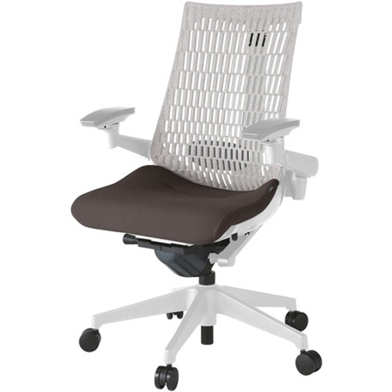 KG427PS-MGNH2T6 アクトチェア エラストマーバック 可動肘 ランバーサポート付 樹脂脚 PS張地 ウレタンキャスター<配送時組立サービス付> 1台 イトーキ 【通販モノタロウ】