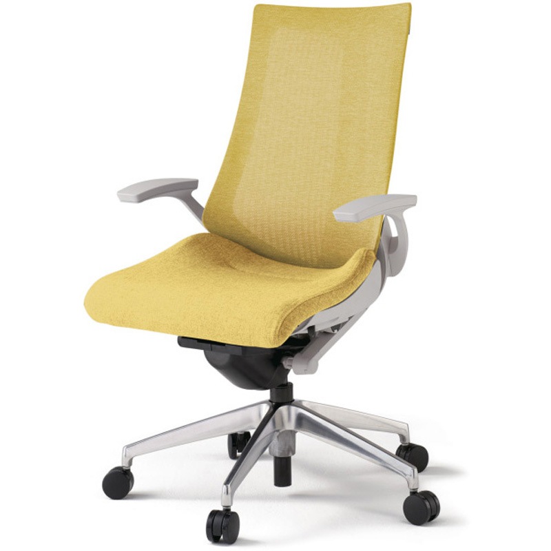 KG-475JEM1ZNU6 アクトチェア 固定肘 ランバーサポートなし アルミミラー脚 メッシュJE ウレタンキャスター<配送時組立サービス付> 1台 イトーキ 【通販モノタロウ】