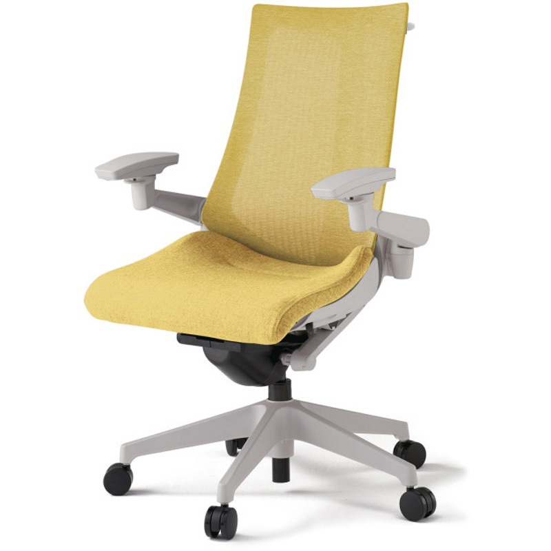 KG-477JEHM1GNU6 アクトチェア 可動肘 ハンガー ランバーサポートなし 樹脂脚 メッシュJE ウレタンキャスター<配送時組立サービス付> 1台 イトーキ 【通販モノタロウ】