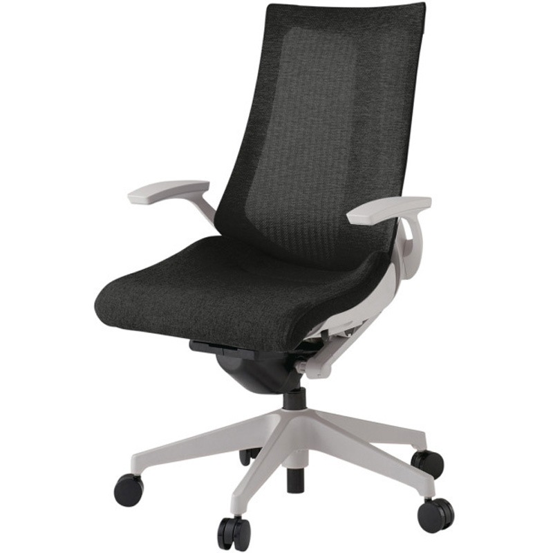 KG-475JE1GNT1 アクトチェア 固定肘 ランバーサポートなし 樹脂脚 メッシュJE ナイロンキャスター<配送時組立サービス付> 1台 イトーキ 【通販モノタロウ】