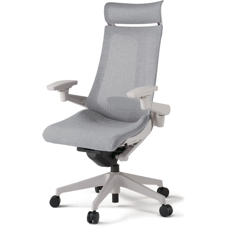 KG-457JEE1GNT7 アクトチェア エクストラハイバック 可動肘 ランバーサポート付 樹脂脚 メッシュJE ナイロンキャスター<配送時組立サービス付> 1台 イトーキ 【通販モノタロウ】