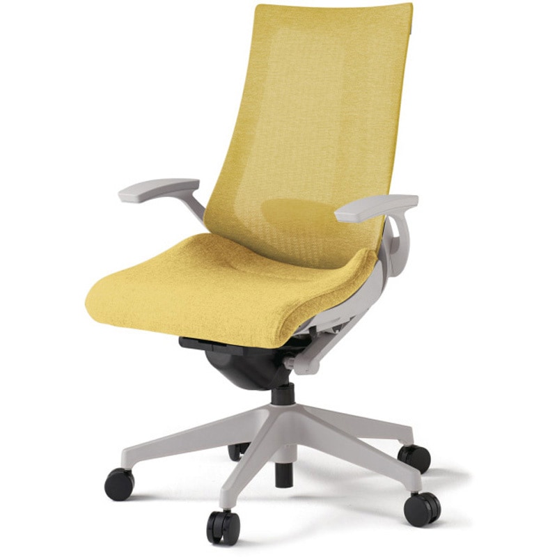 KG-455JEM1GNU6 アクトチェア 固定肘 ランバーサポート付 樹脂脚 メッシュJE ウレタンキャスター<配送時組立サービス付> 1台 イトーキ 【通販モノタロウ】 65,890円