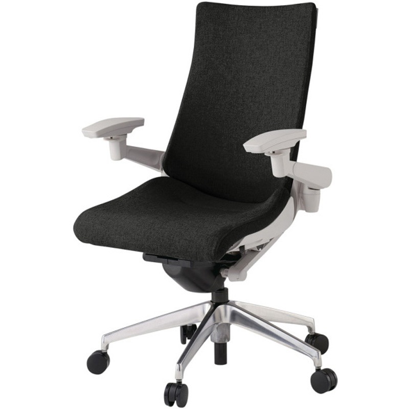 KG-437SA1ZNT1 アクトチェア 可動肘 ランバーサポートなし アルミミラー脚 クロスSA ナイロンキャスター<配送時組立サービス付> 1台 イトーキ 【通販モノタロウ】 71,390円