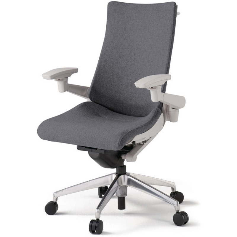 KG-437SAH1ZNT3 アクトチェア 可動肘 ハンガー ランバーサポートなし アルミミラー脚 クロスSA ナイロンキャスター<配送時組立サービス付> 1台 イトーキ 【通販モノタロウ】 76,890円