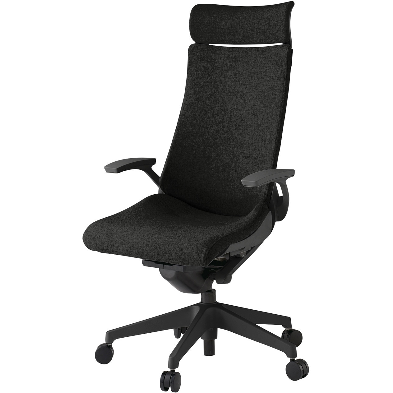 KG-435SAEM1T1T1 アクトチェア エクストラハイバック 固定肘 ランバーサポートなし 樹脂脚 クロスSA ウレタンキャスター<配送時組立サービス付> 1台 イトーキ 【通販モノタロウ】 65,890円