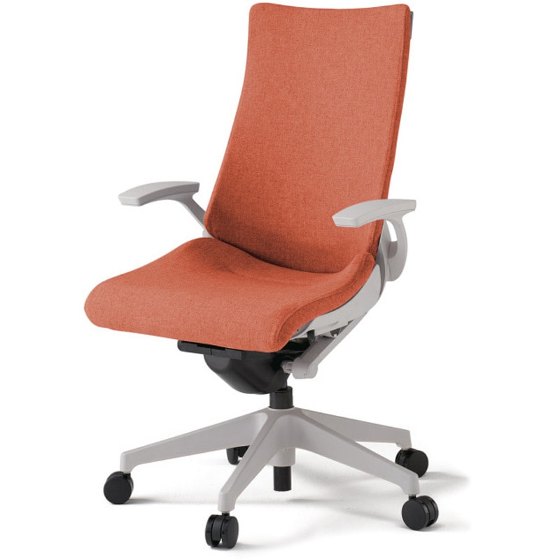 KG-435SAM1GND4 アクトチェア 固定肘 ランバーサポートなし 樹脂脚 クロスSA ウレタンキャスター<配送時組立サービス付> 1台 イトーキ 【通販モノタロウ】