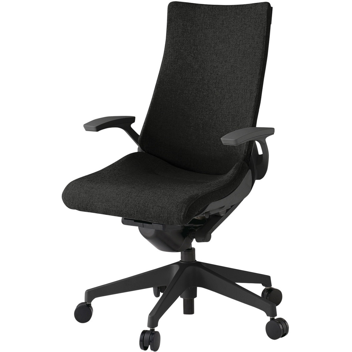 KG-435SAM1T1T1 アクトチェア 固定肘 ランバーサポートなし 樹脂脚 クロスSA ウレタンキャスター<配送時組立サービス付> 1台 イトーキ 【通販モノタロウ】