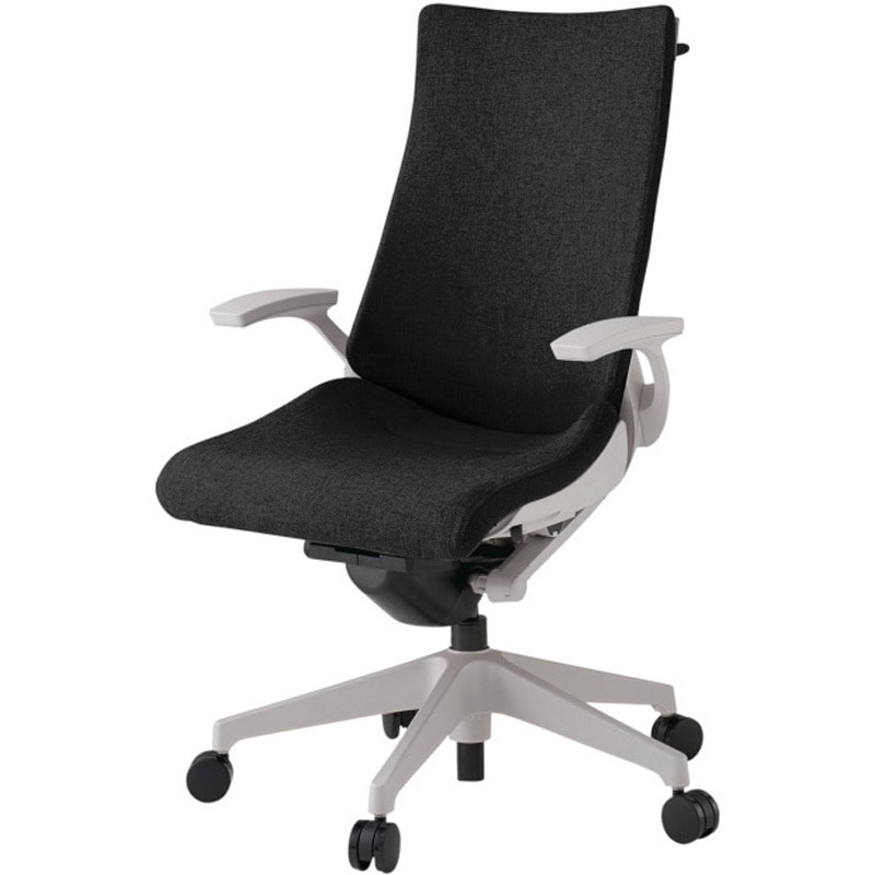 KG-435SAHM1GNT1 アクトチェア 固定肘 ハンガー ランバーサポートなし 樹脂脚 クロスSA ウレタンキャスター<配送時組立サービス付> 1台 イトーキ 【通販モノタロウ】