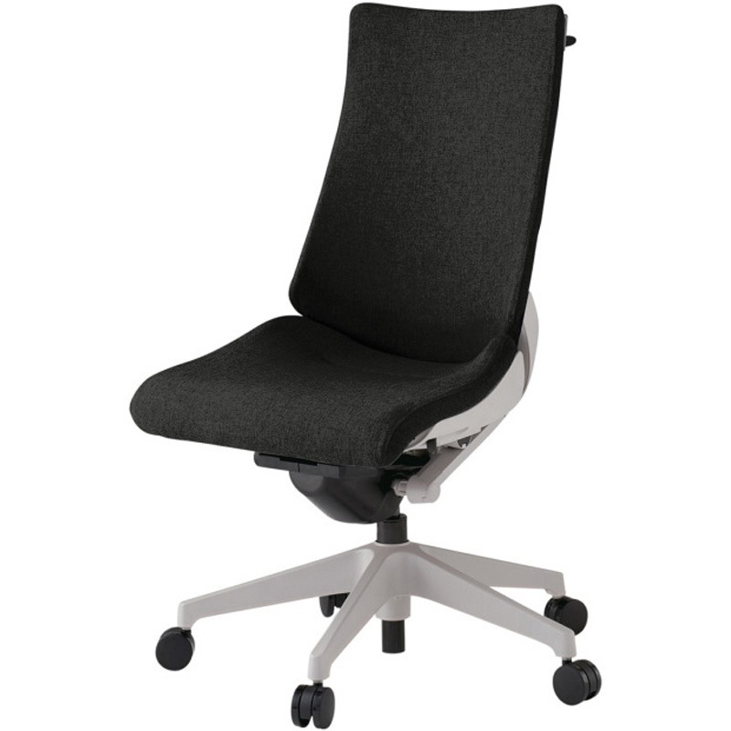 KG-430SAH-GNT1 アクトチェア 肘なし ハンガー ランバーサポートなし 樹脂脚 クロスSA ナイロンキャスター<配送時組立サービス付> 1台 イトーキ 【通販モノタロウ】
