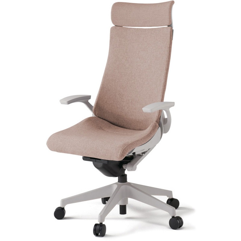 KG-415SAE1GNF6 アクトチェア エクストラハイバック 固定肘 ランバーサポート付 樹脂脚 クロスSA ナイロンキャスター<配送時組立サービス付> 1台 イトーキ 【通販モノタロウ】