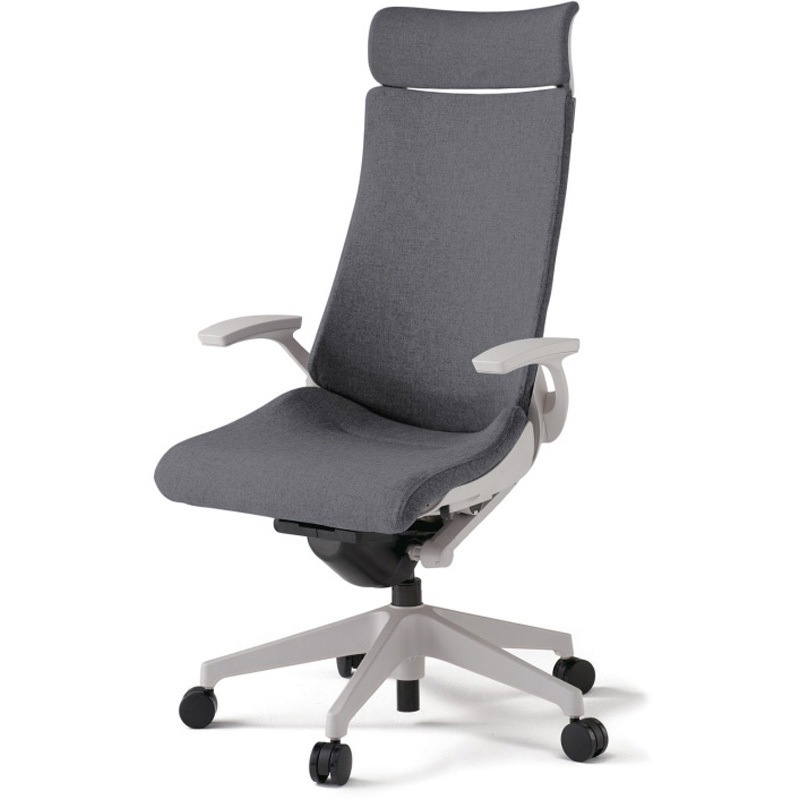 KG-415SAE1GNT3 アクトチェア エクストラハイバック 固定肘 ランバーサポート付 樹脂脚 クロスSA ナイロンキャスター<配送時組立サービス付> 1台 イトーキ 【通販モノタロウ】 71,390円