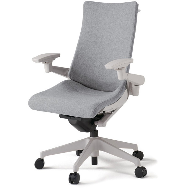 KG-417SAHM1GNT7 アクトチェア 可動肘 ハンガー ランバーサポート付 樹脂脚 クロスSA ウレタンキャスター<配送時組立サービス付> 1台 イトーキ 【通販モノタロウ】