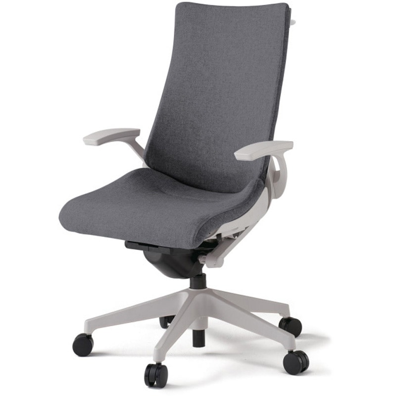 KG-415SAH1GNT3 アクトチェア 固定肘 ハンガー ランバーサポート付 樹脂脚 クロスSA ナイロンキャスター<配送時組立サービス付> 1台 イトーキ 【通販モノタロウ】