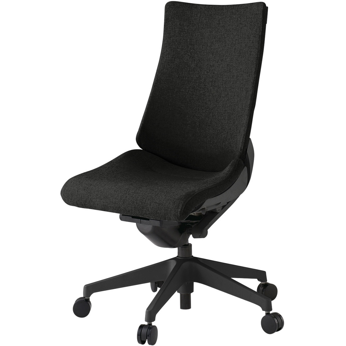 KG-410SAM-T1T1 アクトチェア 肘なし ランバーサポート付 樹脂脚 クロスSA ウレタンキャスター<配送時組立サービス付> 1台 イトーキ 【通販モノタロウ】