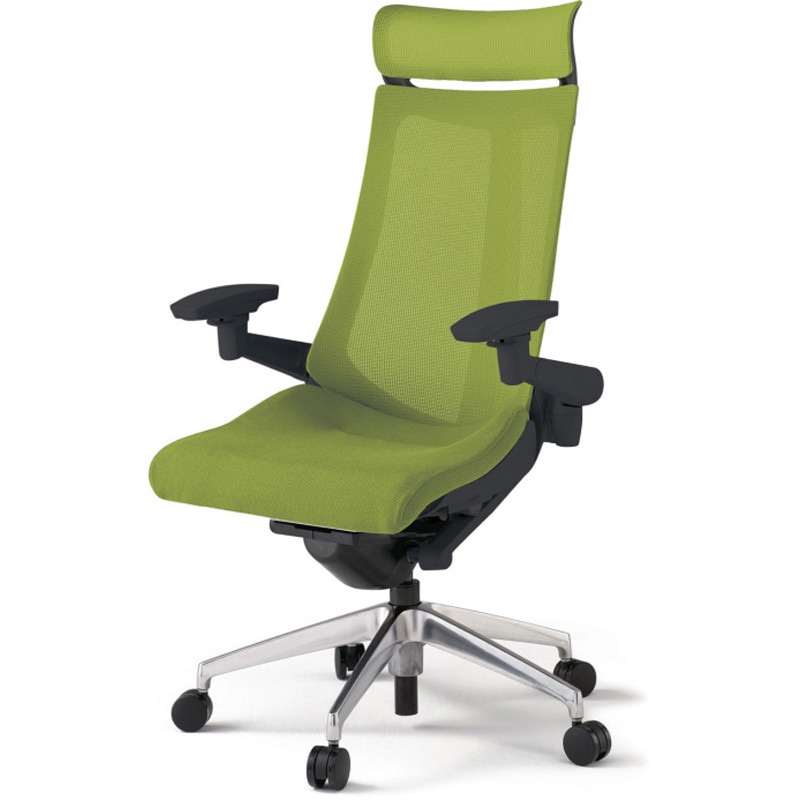 KG-477JVE-ZTQ6 アクトチェア エクストラハイバック 可動肘 ランバーサポートなし アルミミラー脚 メッシュJV ナイロンキャスター<配送時組立サービス付> 1台 イトーキ 【通販モノタロウ】 149,800円