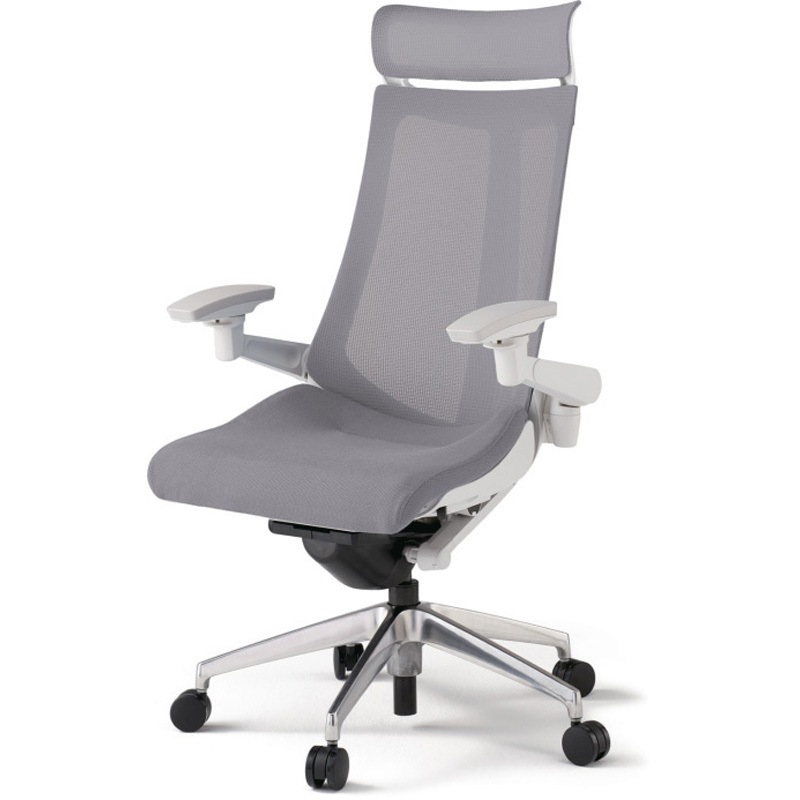 KG-477JVEM-ZWW6 アクトチェア エクストラハイバック 可動肘 ランバーサポートなし アルミミラー脚 メッシュJV ウレタンキャスター<配送時組立サービス付> 1台 イトーキ 【通販モノタロウ】 149,800円