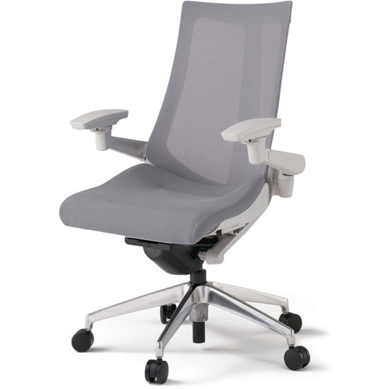 KG-477JV-ZNW6 アクトチェア 可動肘 ランバーサポートなし アルミミラー脚 メッシュJV ナイロンキャスター<配送時組立サービス付> 1台 イトーキ 【通販モノタロウ】 71,390円