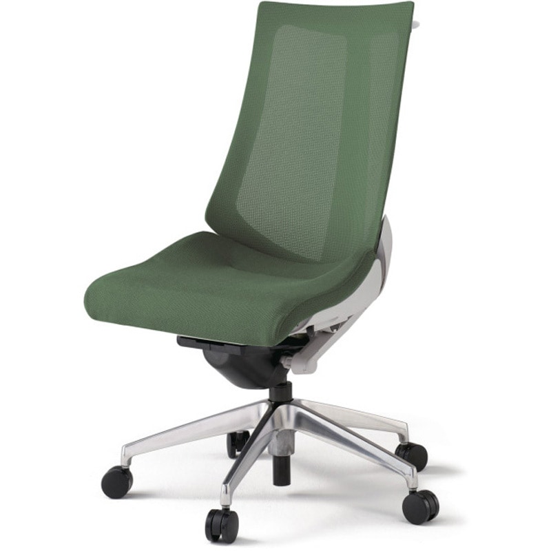 KG-470JVH-ZNQ2 アクトチェア 肘なし ハンガー ランバーサポートなし アルミミラー脚 メッシュJV ナイロンキャスター<配送時組立サービス付> 1台 イトーキ 【通販モノタロウ】