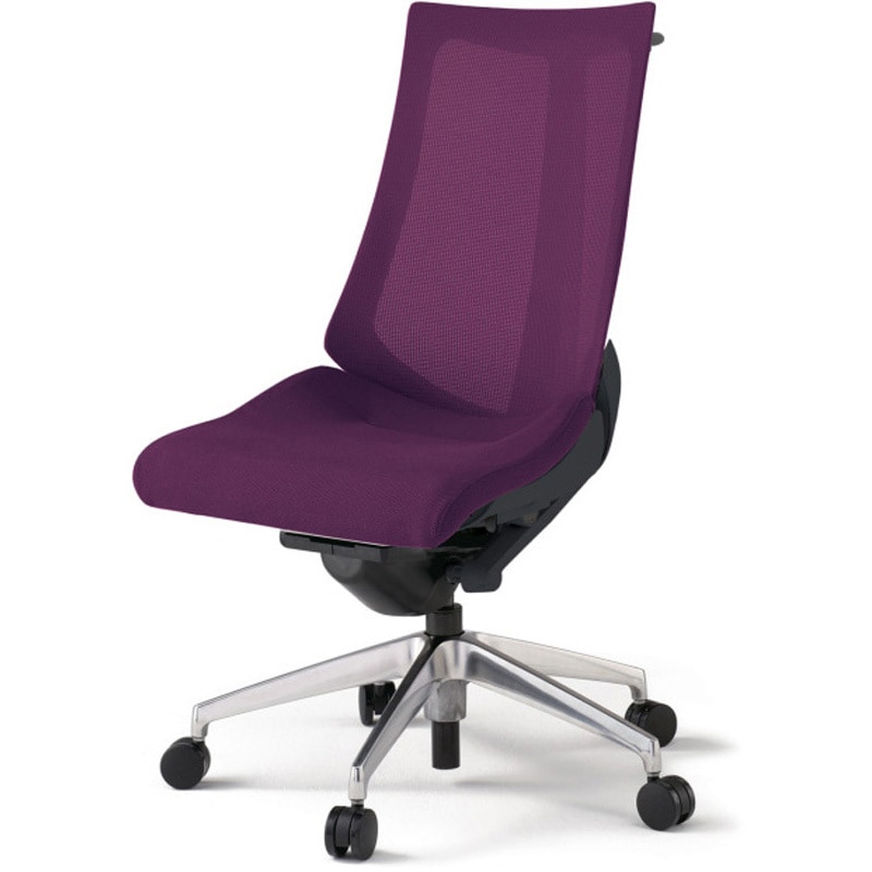 KG-470JVH-ZTX7 アクトチェア 肘なし ハンガー ランバーサポートなし アルミミラー脚 メッシュJV ナイロンキャスター<配送時組立サービス付> 1台 イトーキ 【通販モノタロウ】