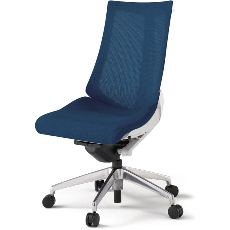 KG-470JVH-ZWB2 アクトチェア 肘なし ハンガー ランバーサポートなし アルミミラー脚 メッシュJV ナイロンキャスター<配送時組立サービス付> 1台 イトーキ 【通販モノタロウ】