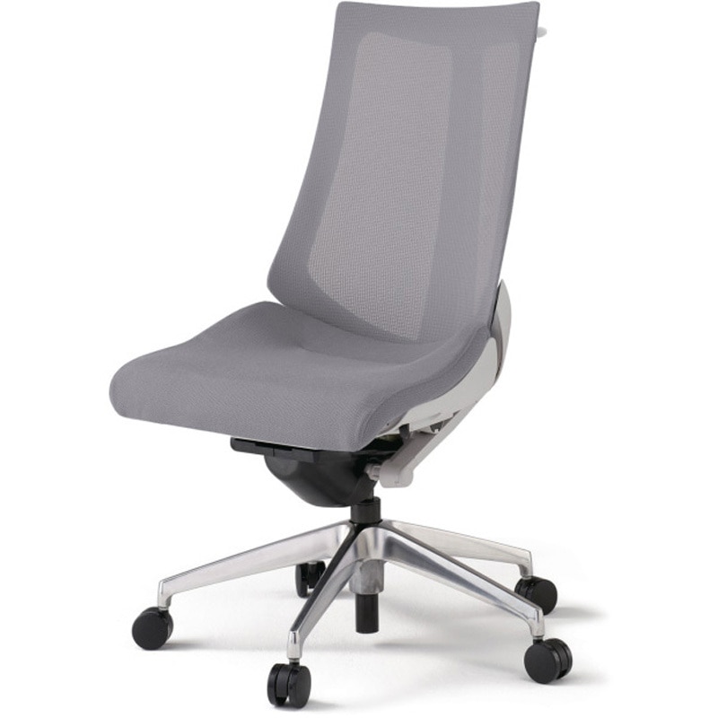 KG-470JVHM-ZNW6 アクトチェア 肘なし ハンガー ランバーサポートなし アルミミラー脚 メッシュJV ウレタンキャスター<配送時組立サービス付> 1台 イトーキ 【通販モノタロウ】