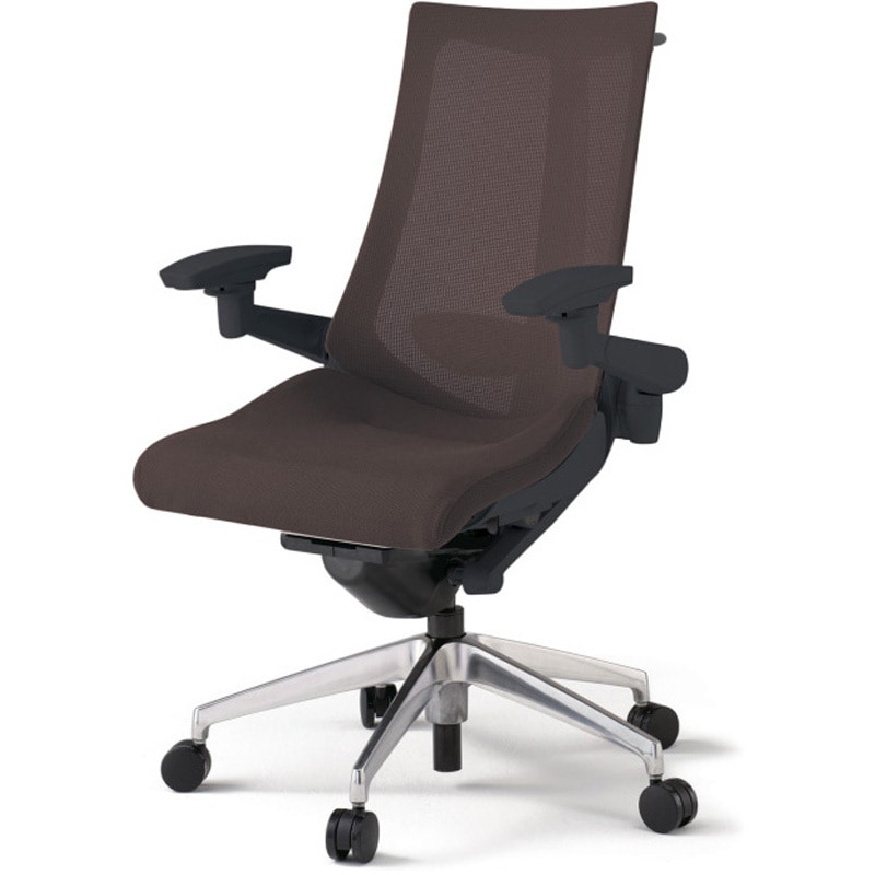 KG-457JVH-ZTH2 アクトチェア 可動肘 ハンガー ランバーサポート付 アルミミラー脚 メッシュJV ナイロンキャスター<配送時組立サービス付> 1台 イトーキ 【通販モノタロウ】