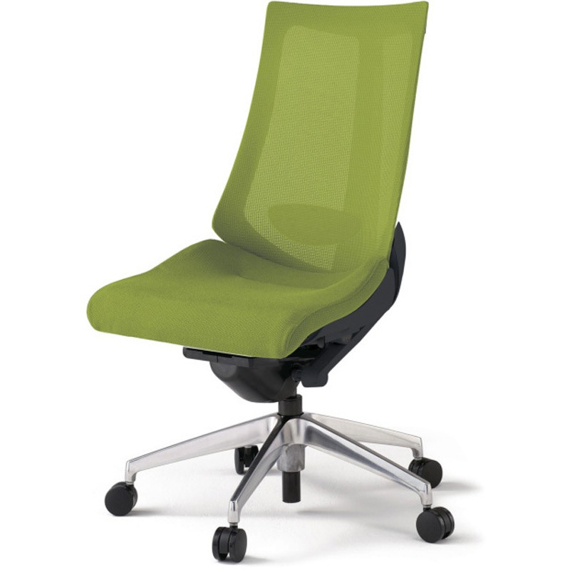 KG-450JV-ZTQ6 アクトチェア 肘なし ランバーサポート付 アルミミラー脚 メッシュJV ナイロンキャスター<配送時組立サービス付> 1台 イトーキ 【通販モノタロウ】