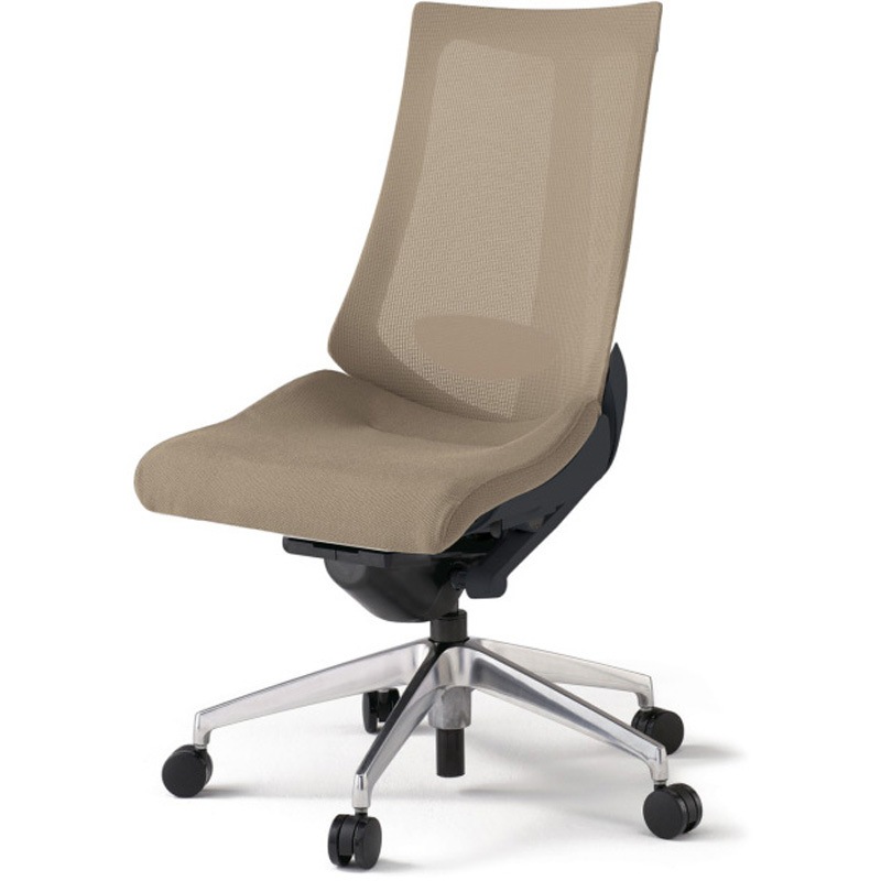 KG-450JV-ZTY3 アクトチェア 肘なし ランバーサポート付 アルミミラー脚 メッシュJV ナイロンキャスター<配送時組立サービス付> 1台 イトーキ 【通販モノタロウ】 59,988円