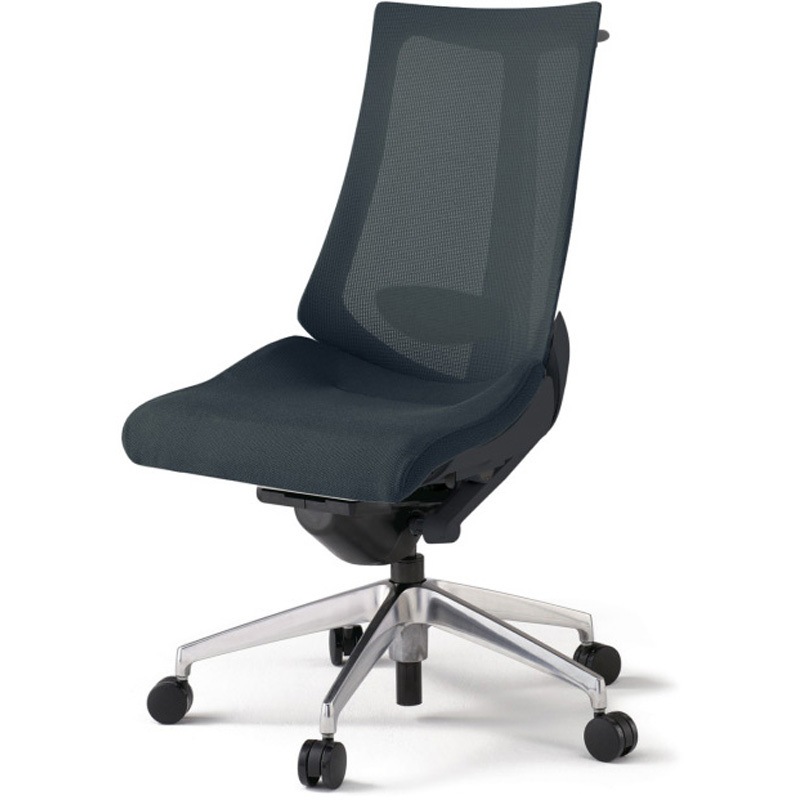 KG-450JVH-ZTW2 アクトチェア 肘なし ハンガー ランバーサポート付 アルミミラー脚 メッシュJV ナイロンキャスター<配送時組立サービス付> 1台 イトーキ 【通販モノタロウ】