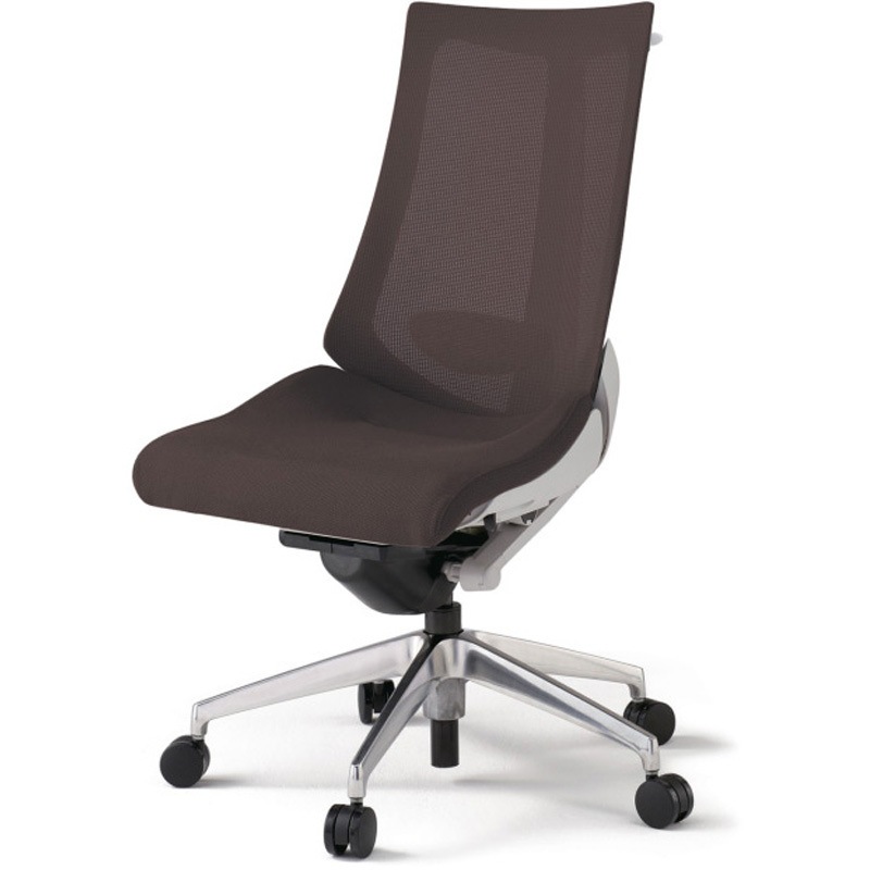 KG-450JVHM-ZNH2 アクトチェア 肘なし ハンガー ランバーサポート付 アルミミラー脚 メッシュJV ウレタンキャスター<配送時組立サービス付> 1台 イトーキ 【通販モノタロウ】