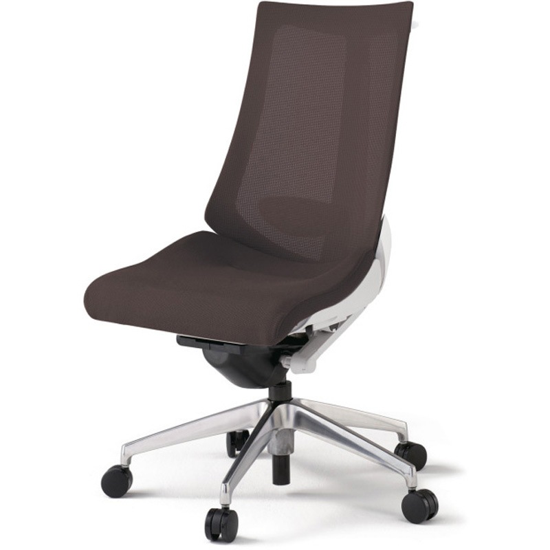 KG-450JVHM-ZWH2 アクトチェア 肘なし ハンガー ランバーサポート付 アルミミラー脚 メッシュJV ウレタンキャスター<配送時組立サービス付> 1台 イトーキ 【通販モノタロウ】