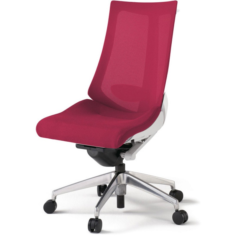 KG-450JVHM-ZWM4 アクトチェア 肘なし ハンガー ランバーサポート付 アルミミラー脚 メッシュJV ウレタンキャスター<配送時組立サービス付> 1台 イトーキ 【通販モノタロウ】 65,890円