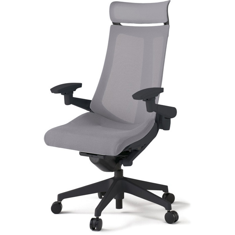 KG-477JVE-T1W6 アクトチェア エクストラハイバック 可動肘 ランバーサポートなし 樹脂脚 メッシュJV ナイロンキャスター<配送時組立サービス付> 1台 イトーキ 【通販モノタロウ】