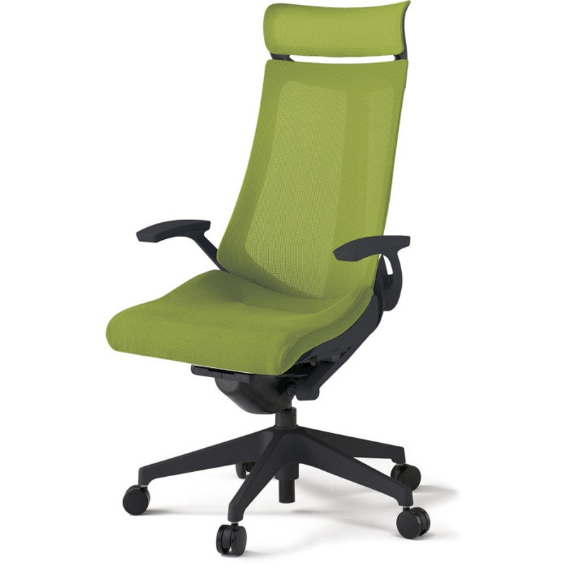 KG-475JVE-T1Q6 アクトチェア エクストラハイバック 固定肘 ランバーサポートなし 樹脂脚 メッシュJV ナイロンキャスター<配送時組立サービス付> 1台 イトーキ 【通販モノタロウ】