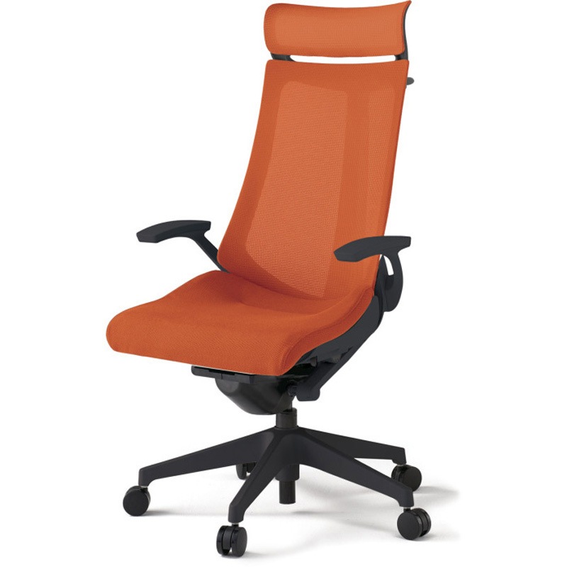 KG-475JVXM-T1D3 アクトチェア エクストラハイバック 固定肘 ハンガー ランバーサポートなし 樹脂脚 メッシュJV ウレタンキャスター<配送時組立サービス付> 1台 イトーキ 【通販モノタロウ】