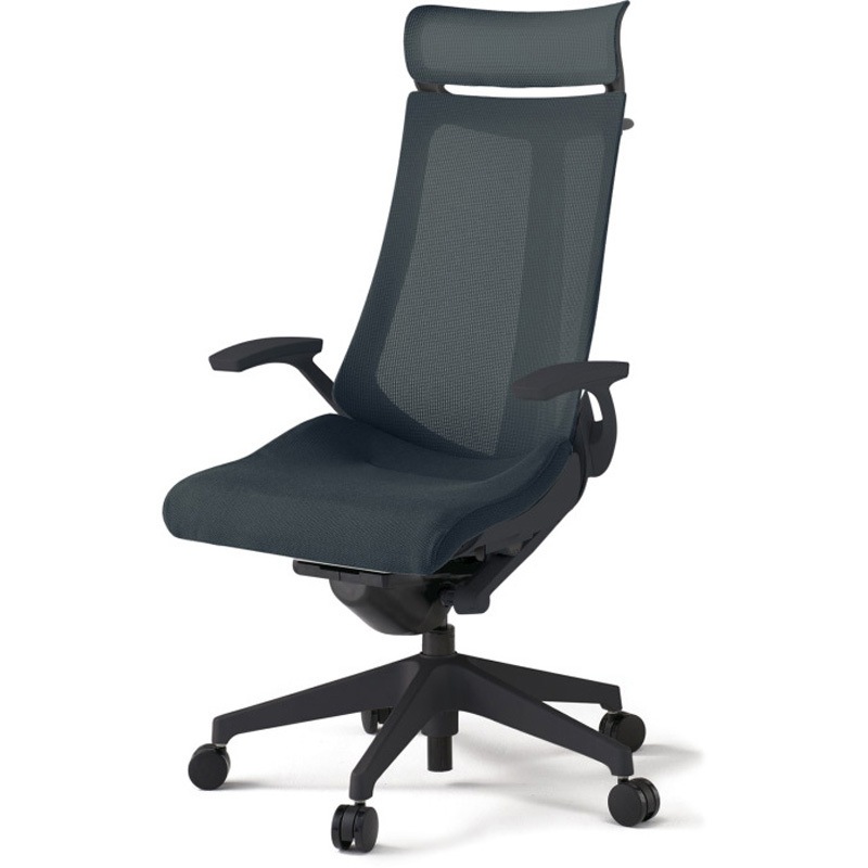 KG-475JVXM-T1W2 アクトチェア エクストラハイバック 固定肘 ハンガー ランバーサポートなし 樹脂脚 メッシュJV ウレタンキャスター<配送時組立サービス付> 1台 イトーキ 【通販モノタロウ】