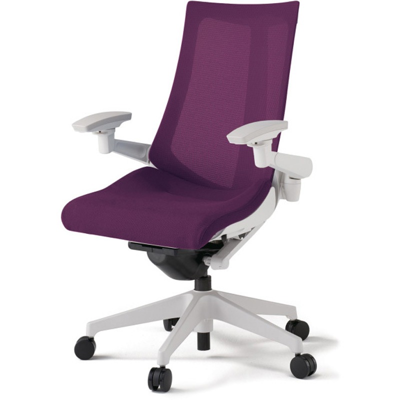 KG-477JV-W9X7 アクトチェア 可動肘 ランバーサポートなし 樹脂脚 メッシュJV ナイロンキャスター<配送時組立サービス付> 1台 イトーキ 【通販モノタロウ】