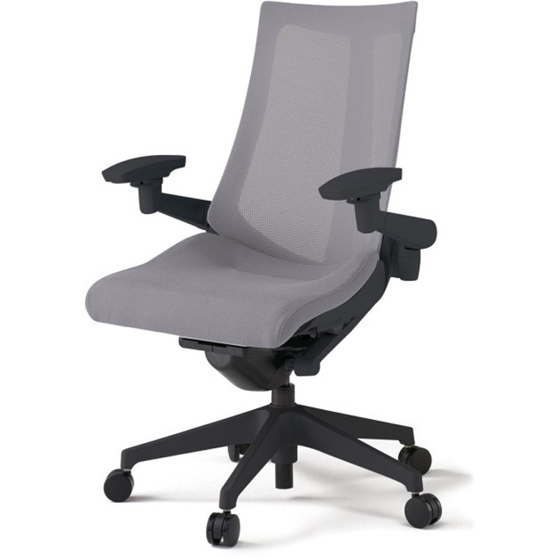 KG-477JVM-T1W6 アクトチェア 可動肘 ランバーサポートなし 樹脂脚 メッシュJV ウレタンキャスター<配送時組立サービス付> 1台 イトーキ 【通販モノタロウ】