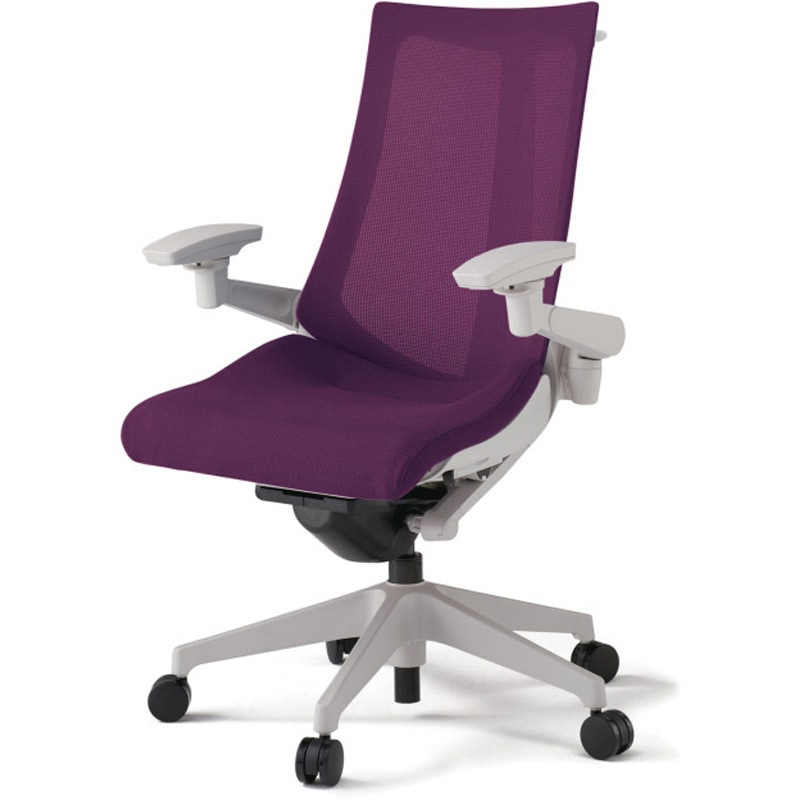 KG-477JVH-GNX7 アクトチェア 可動肘 ハンガー ランバーサポートなし 樹脂脚 メッシュJV ナイロンキャスター<配送時組立サービス付> 1台 イトーキ 【通販モノタロウ】