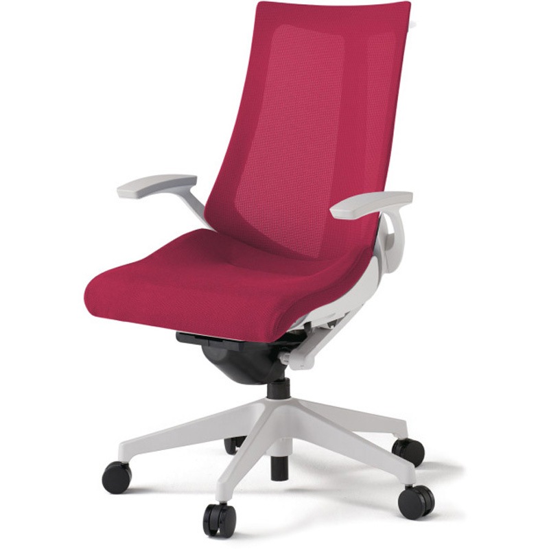 KG-475JVHM-W9M4 アクトチェア 固定肘 ハンガー ランバーサポートなし 樹脂脚 メッシュJV ウレタンキャスター<配送時組立サービス付> 1台 イトーキ 【通販モノタロウ】