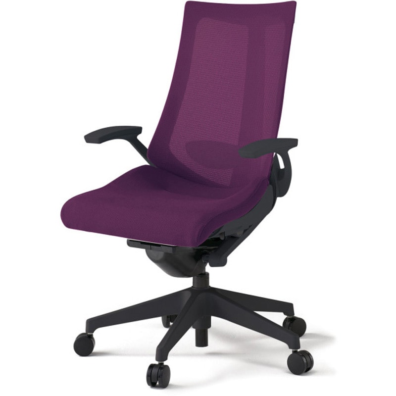 KG-455JVM-T1X7 アクトチェア 固定肘 ランバーサポート付 樹脂脚 メッシュJV ウレタンキャスター<配送時組立サービス付> 1台 イトーキ 【通販モノタロウ】