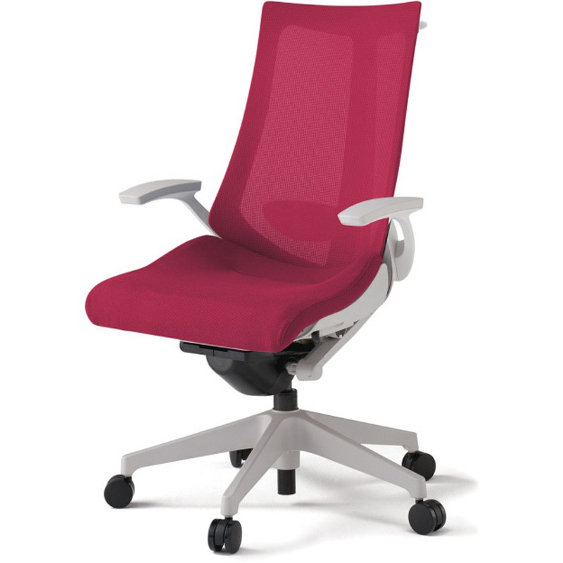 KG-455JVHM-GNM4 アクトチェア 固定肘 ハンガー ランバーサポート付 樹脂脚 メッシュJV ウレタンキャスター<配送時組立サービス付> 1台 イトーキ 【通販モノタロウ】