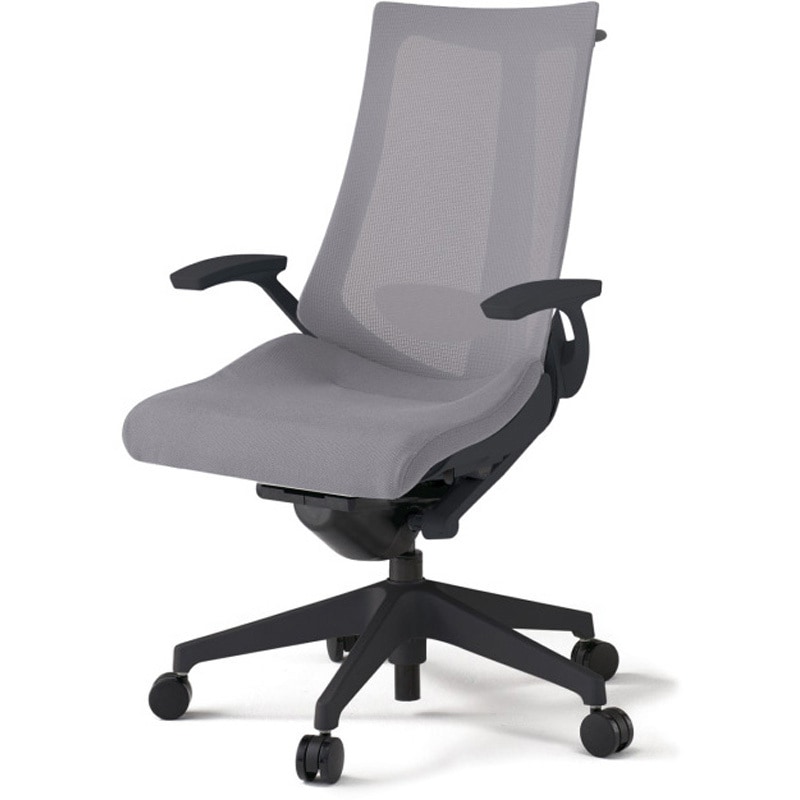 KG-455JVHM-T1W6 アクトチェア 固定肘 ハンガー ランバーサポート付 樹脂脚 メッシュJV ウレタンキャスター<配送時組立サービス付> 1台 イトーキ 【通販モノタロウ】