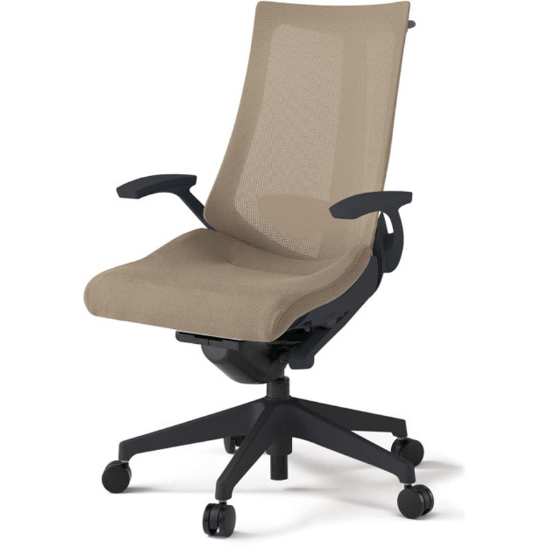 KG-455JVHM-T1Y3 アクトチェア 固定肘 ハンガー ランバーサポート付 樹脂脚 メッシュJV ウレタンキャスター<配送時組立サービス付> 1台 イトーキ 【通販モノタロウ】