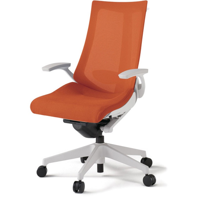 KG-455JVHM-W9D3 アクトチェア 固定肘 ハンガー ランバーサポート付 樹脂脚 メッシュJV ウレタンキャスター<配送時組立サービス付> 1台 イトーキ 【通販モノタロウ】 71,390円