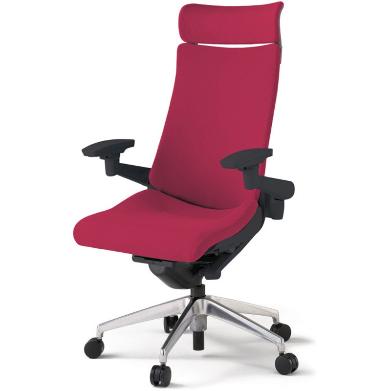 KG-437PSE-ZTM4 アクトチェア エクストラハイバック 可動肘 ランバーサポートなし アルミミラー脚 クロスPS ナイロンキャスター<配送時組立サービス付> 1台 イトーキ 【通販モノタロウ】